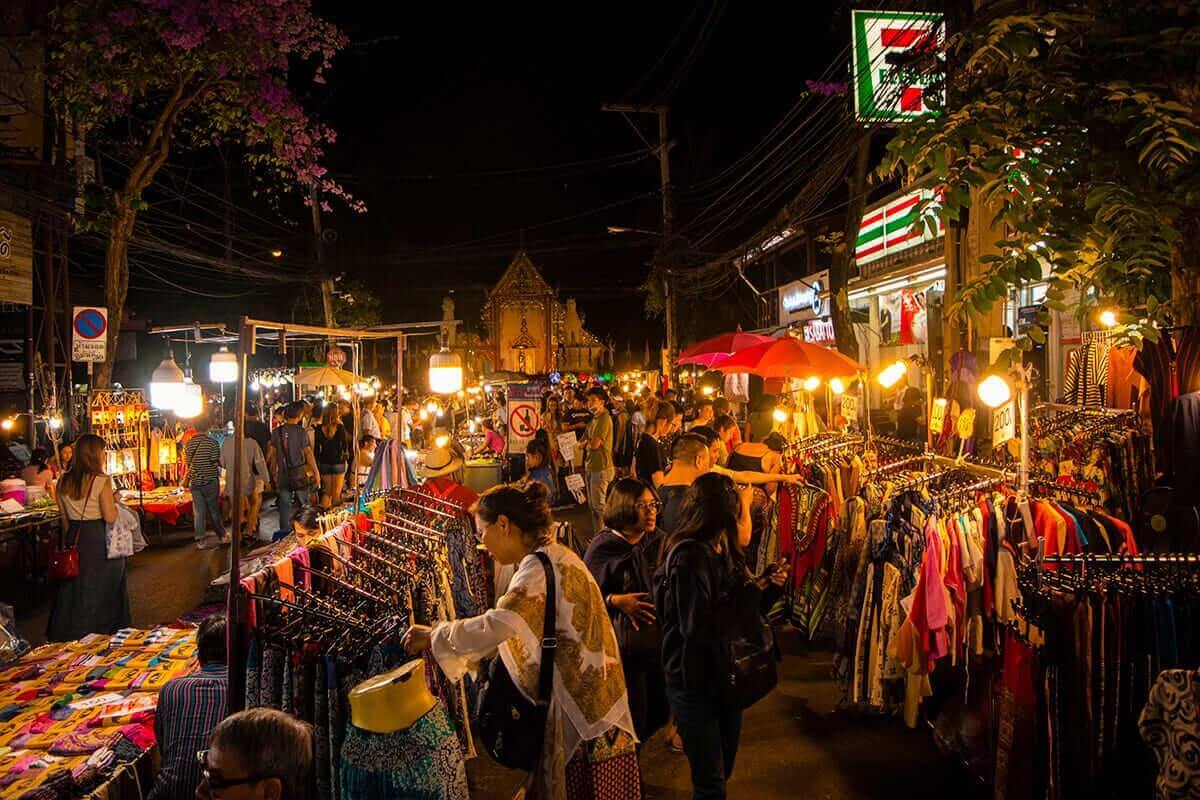 Chang Puak Gate Night Market, Chiang Mai, Thailand