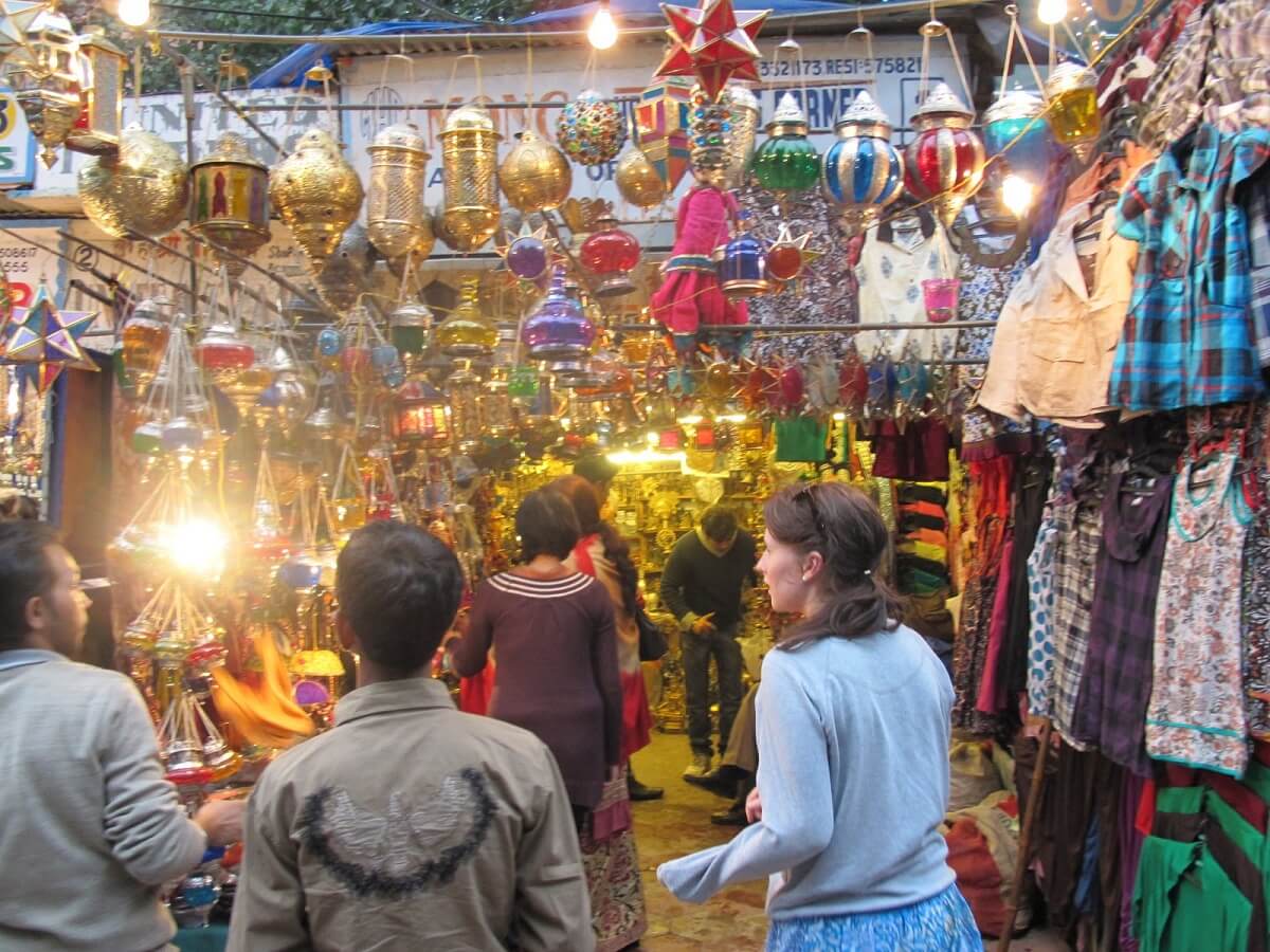 Janpath and Tibetan Market, Delhi