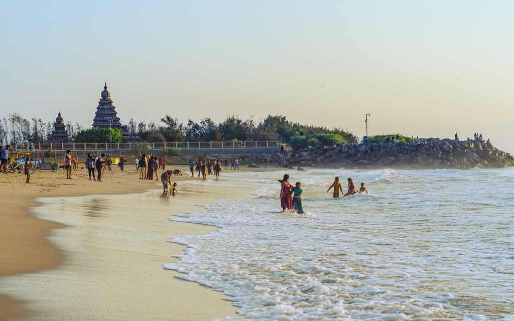 Mamallapuram Beach, Tamil Nadu