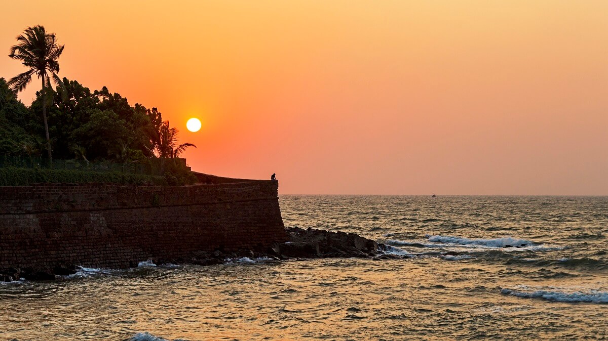 Sinquerim Beach Sunset Points Goa