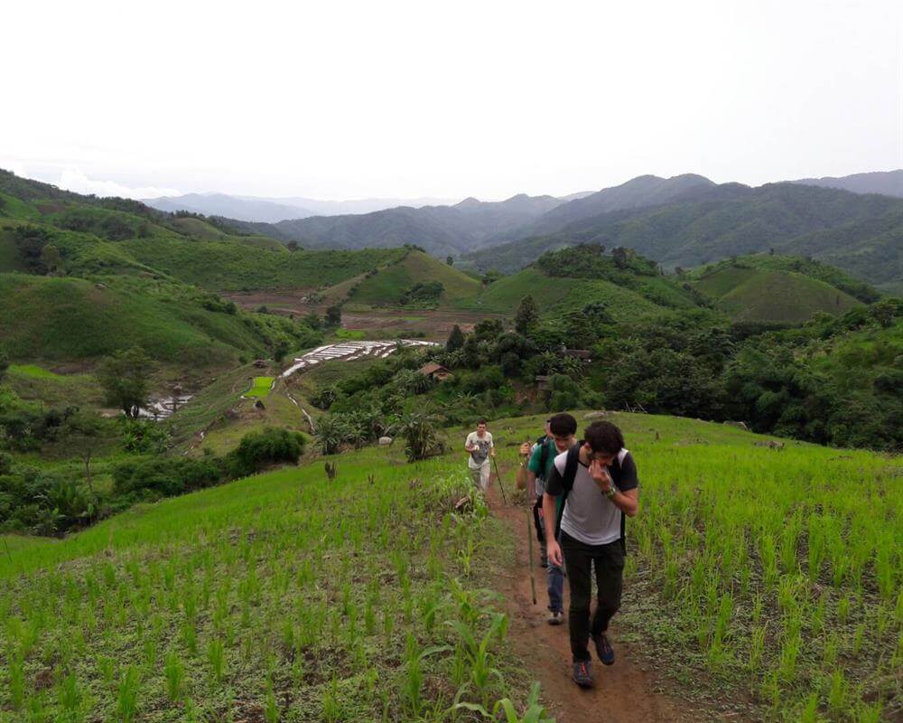 Trekking in Chiang Rai, Thailand