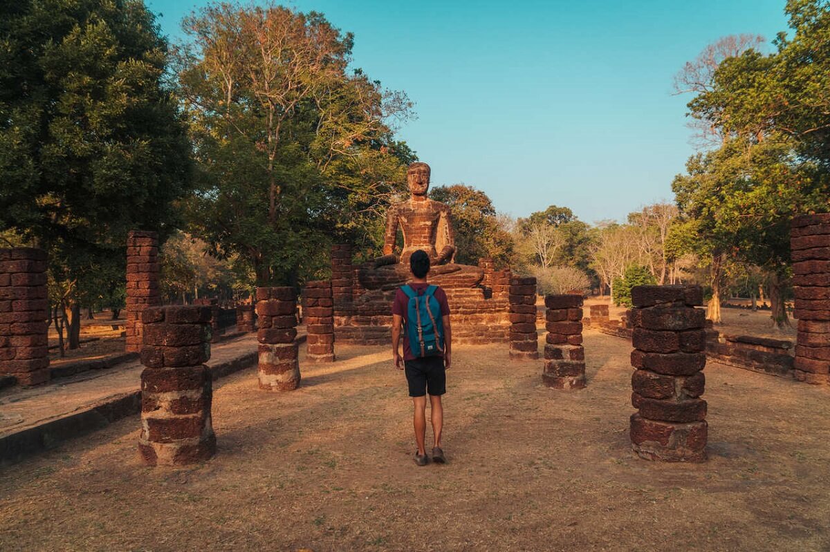 Trekking in Kamphaeng Phet, Thailand