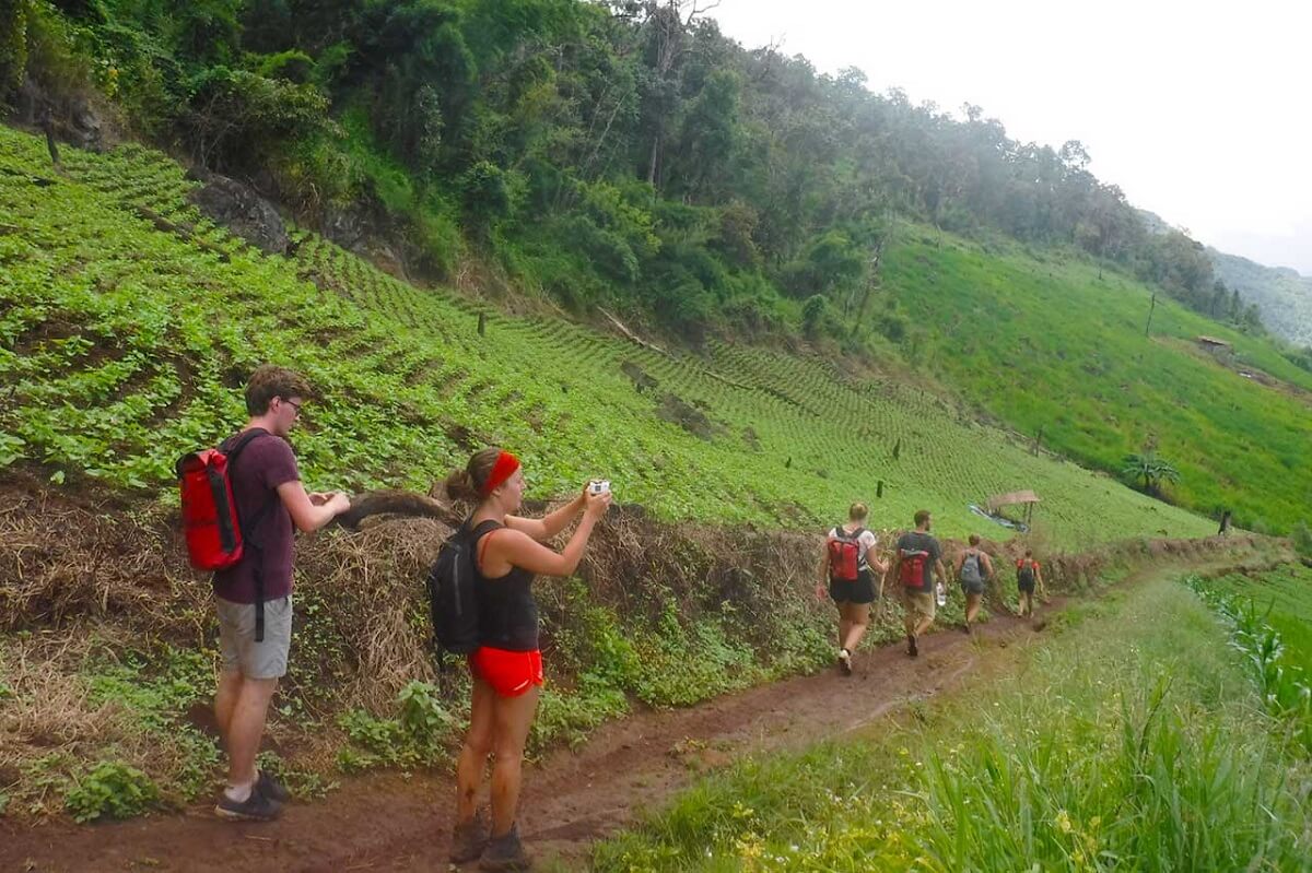 Trekking in Pai, Thailand