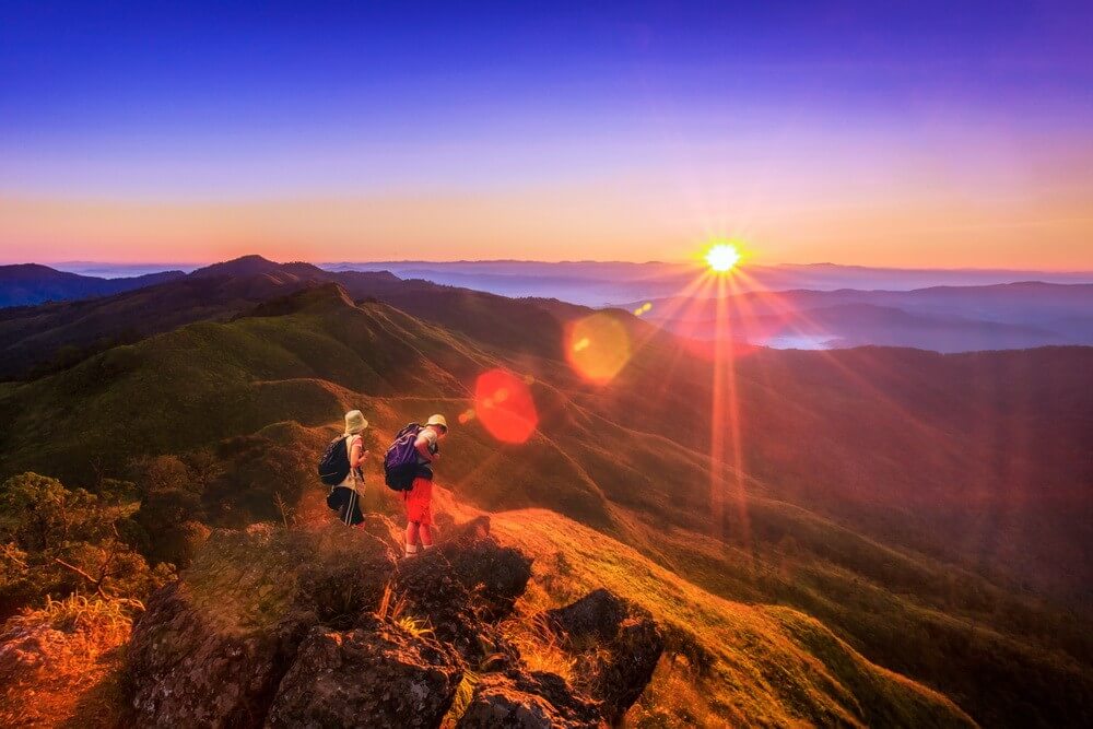 Trekking in Phu Lang Ka, Thailand