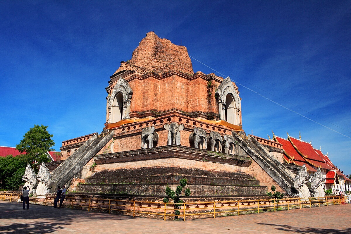 Wat Chedi Luang, Chiang Mai, Thailand