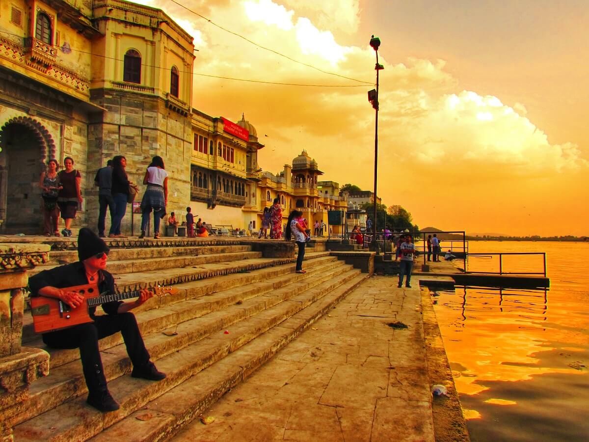 Ambrai and Gangaur Ghat Udaipur, Rajasthan