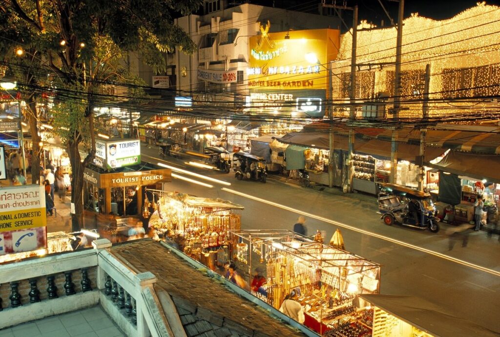 Antiques Night Bazaar Chiang Mai Thailand