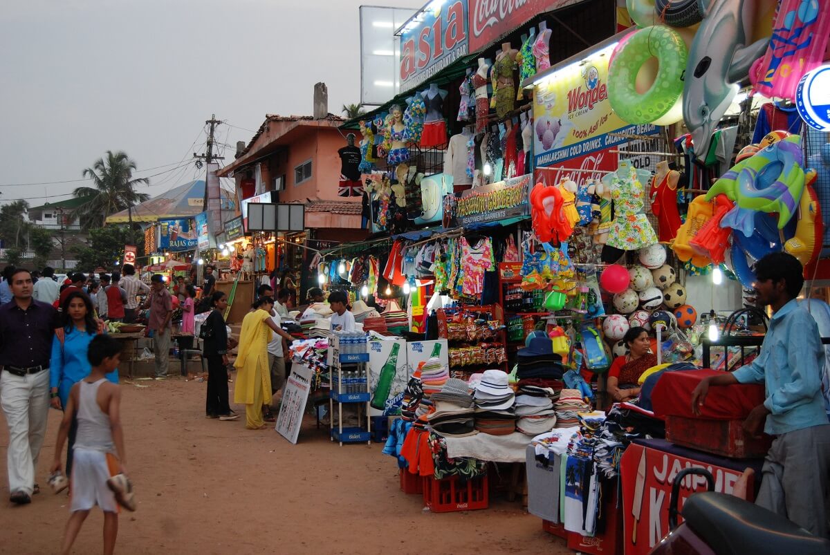 Calangute Market Square Goa
