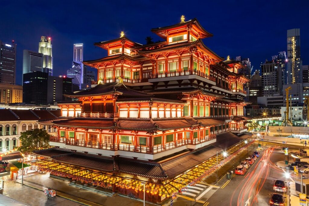 Chinatown Buddha Tooth Relic Temple Singapore