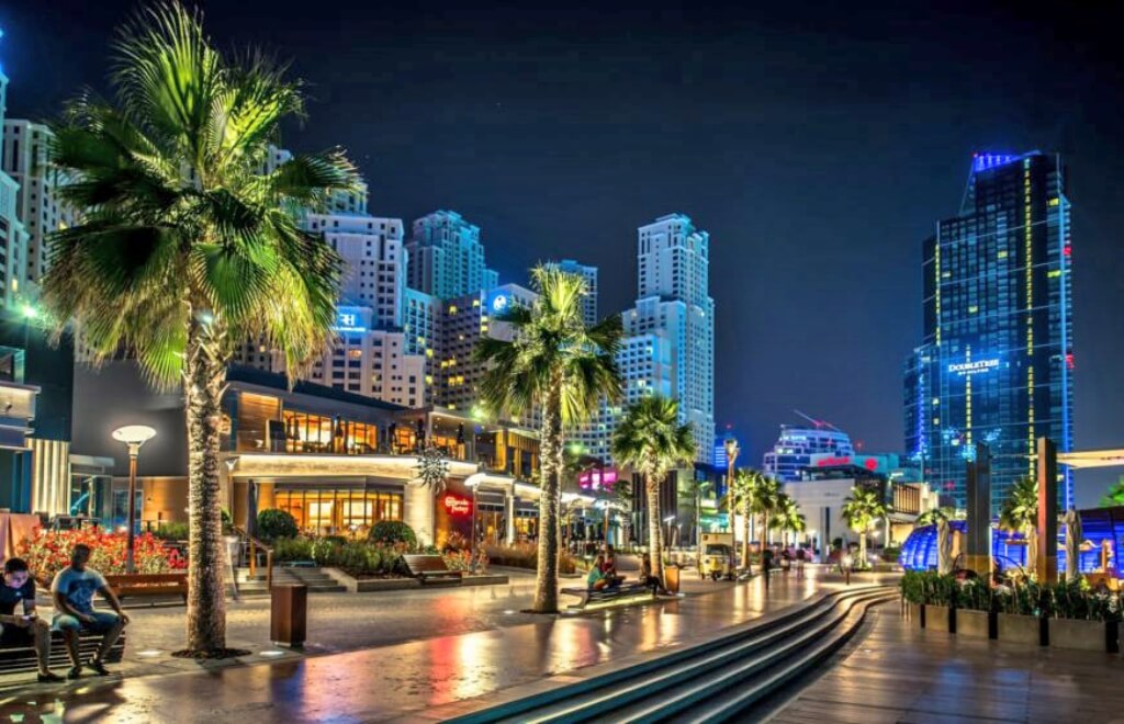 Dubai Marina And Jumeirah Beach Residence Walk