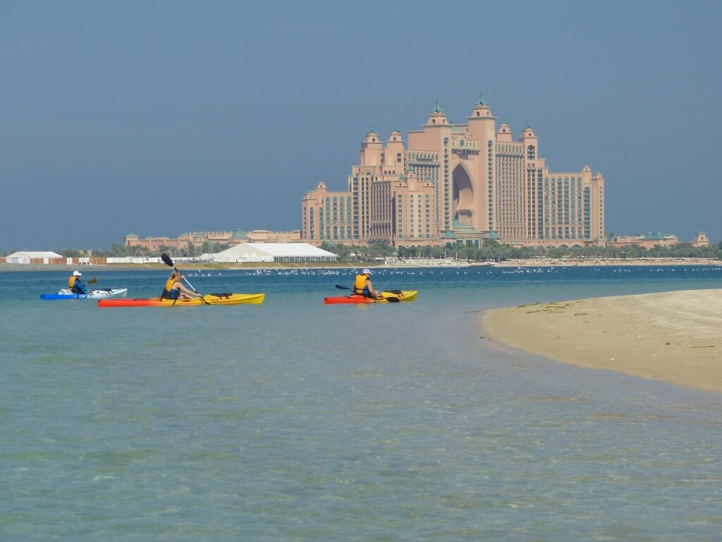Kayak Tour at the Palm Jumeirah Dubai