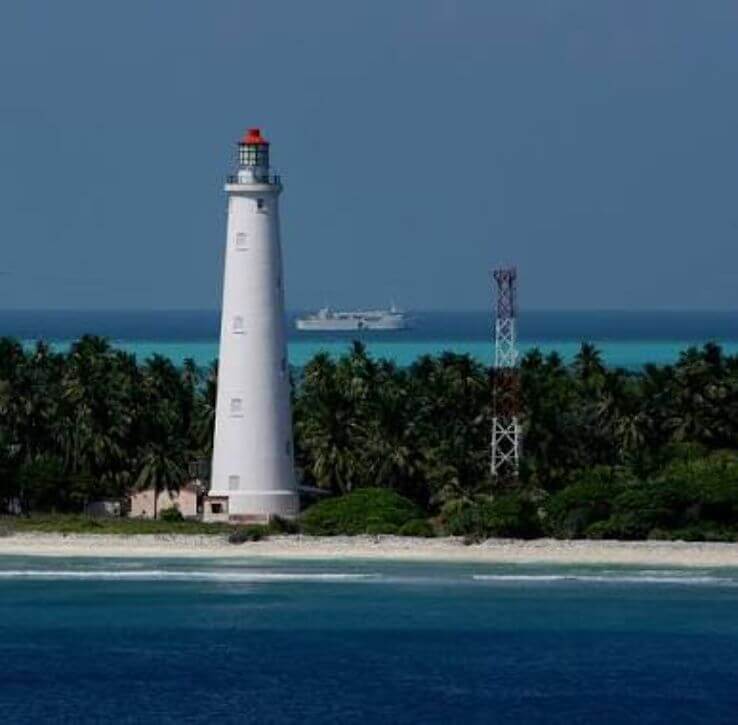 Lighthouse at Minicoy Island Lakshadweep