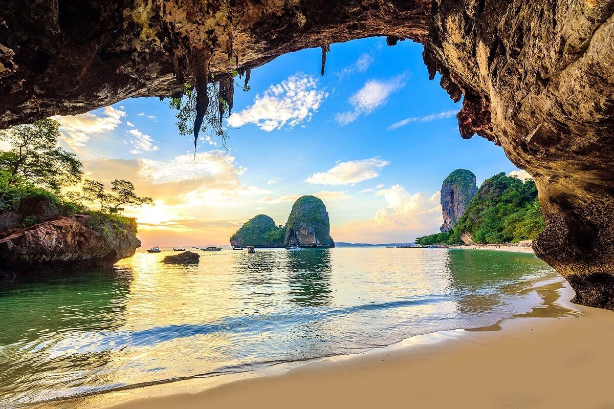 Railay Beaches and Caves Krabi, Thailand