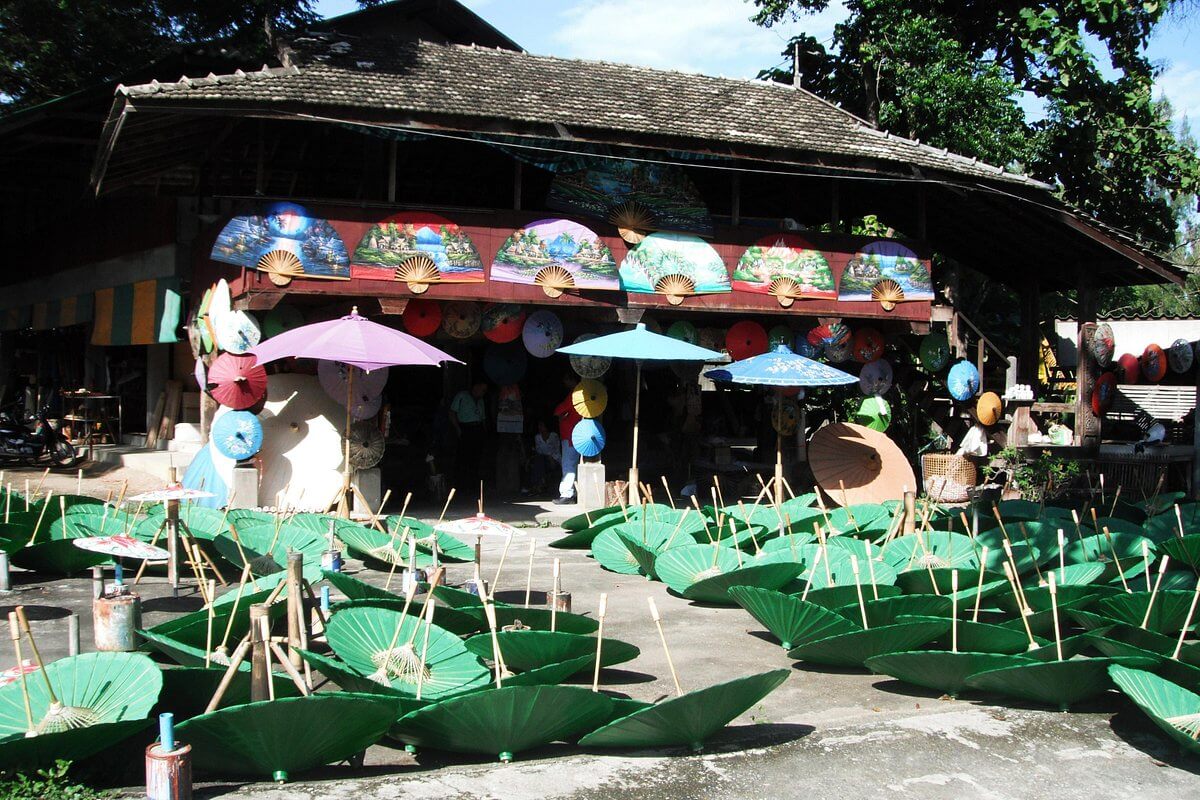 Sa Paper Umbrella Chiang Mai Thailand