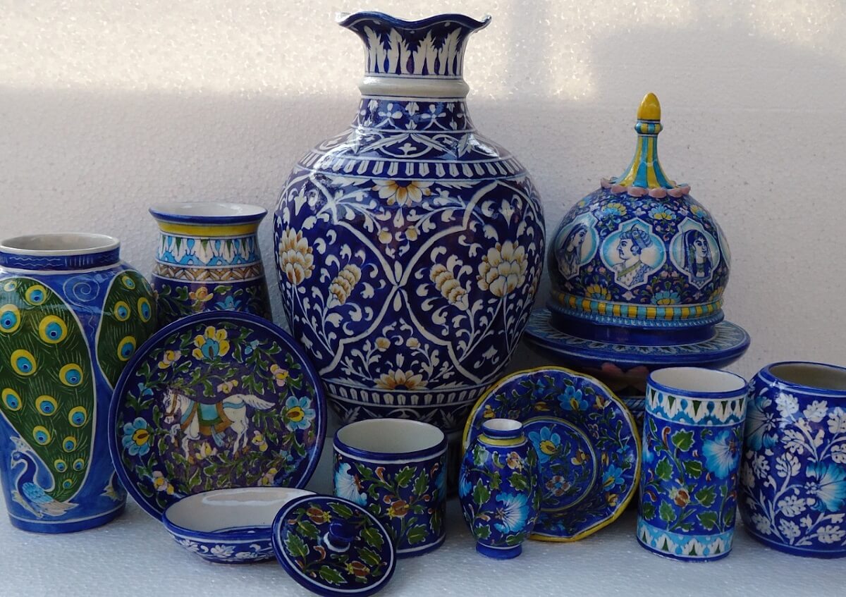 Blue Pottery Jaipur Rajasthan