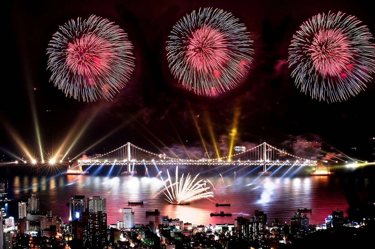 Busan International Fireworks Festival, South Korea