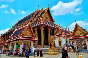 Emerald Buddha Temple Bangkok Thailand