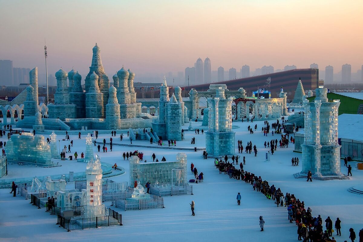 Harbin International Ice Festival, China