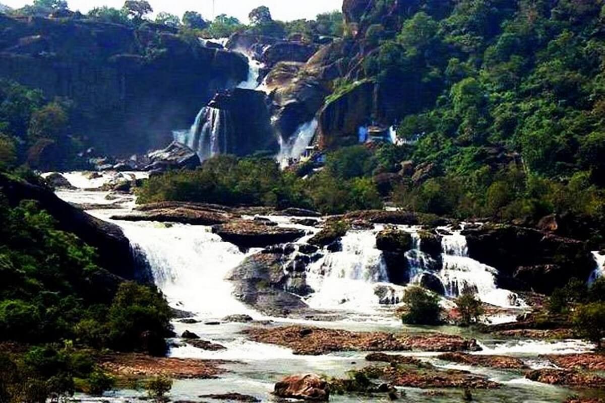 Puliyancholai Waterfalls Trichy Tamil Nadu