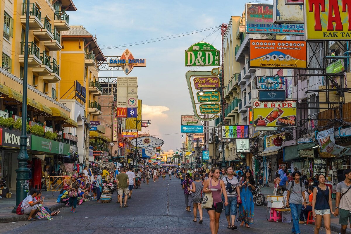 The Khaosan Road Bangkok Thailand