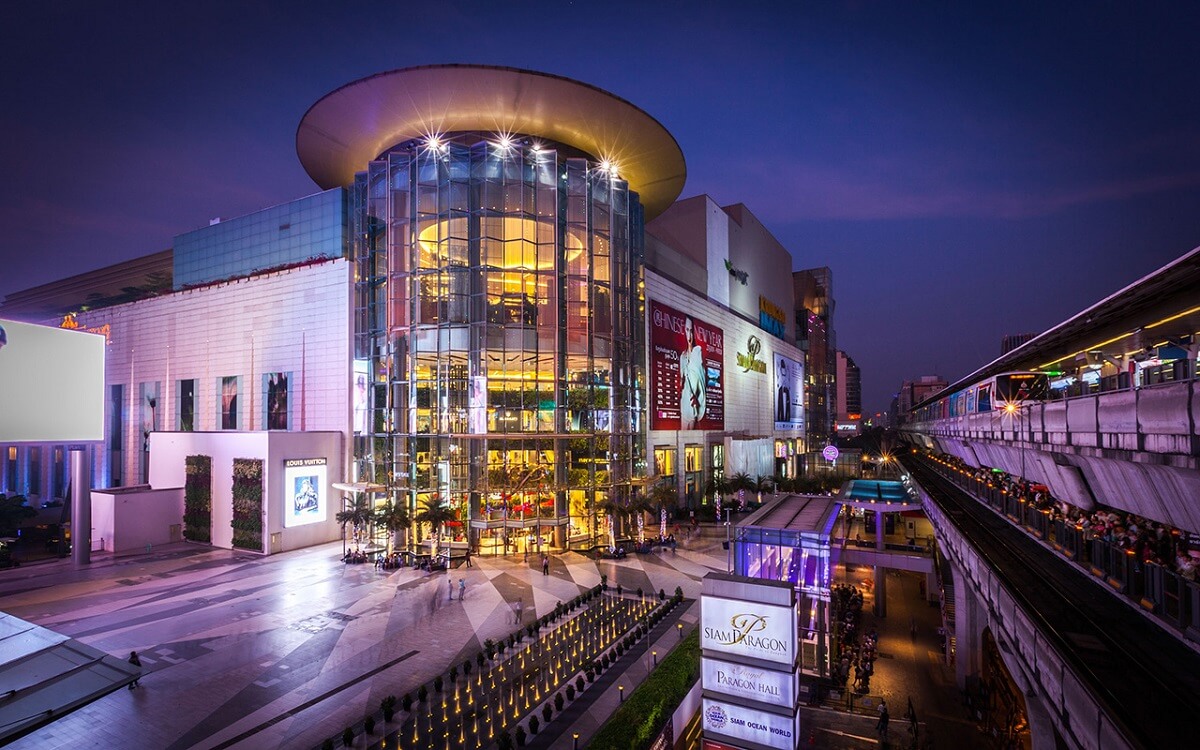The Siam Paragon Mall Bangkok Thailand