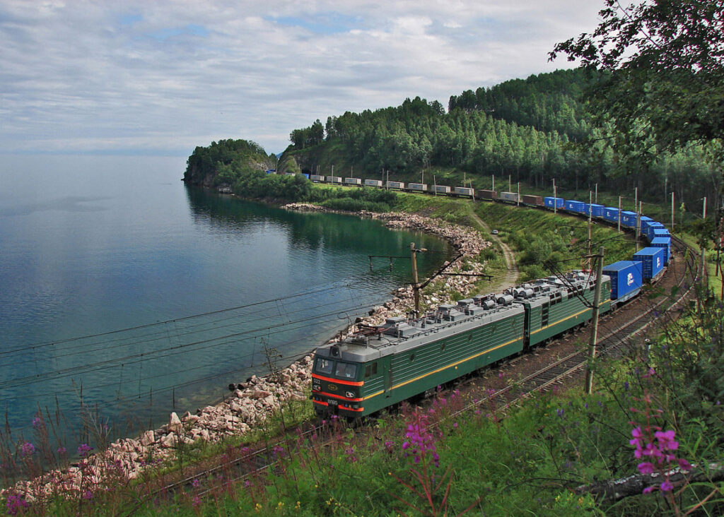 The Trans-Siberian Railway, in Russia