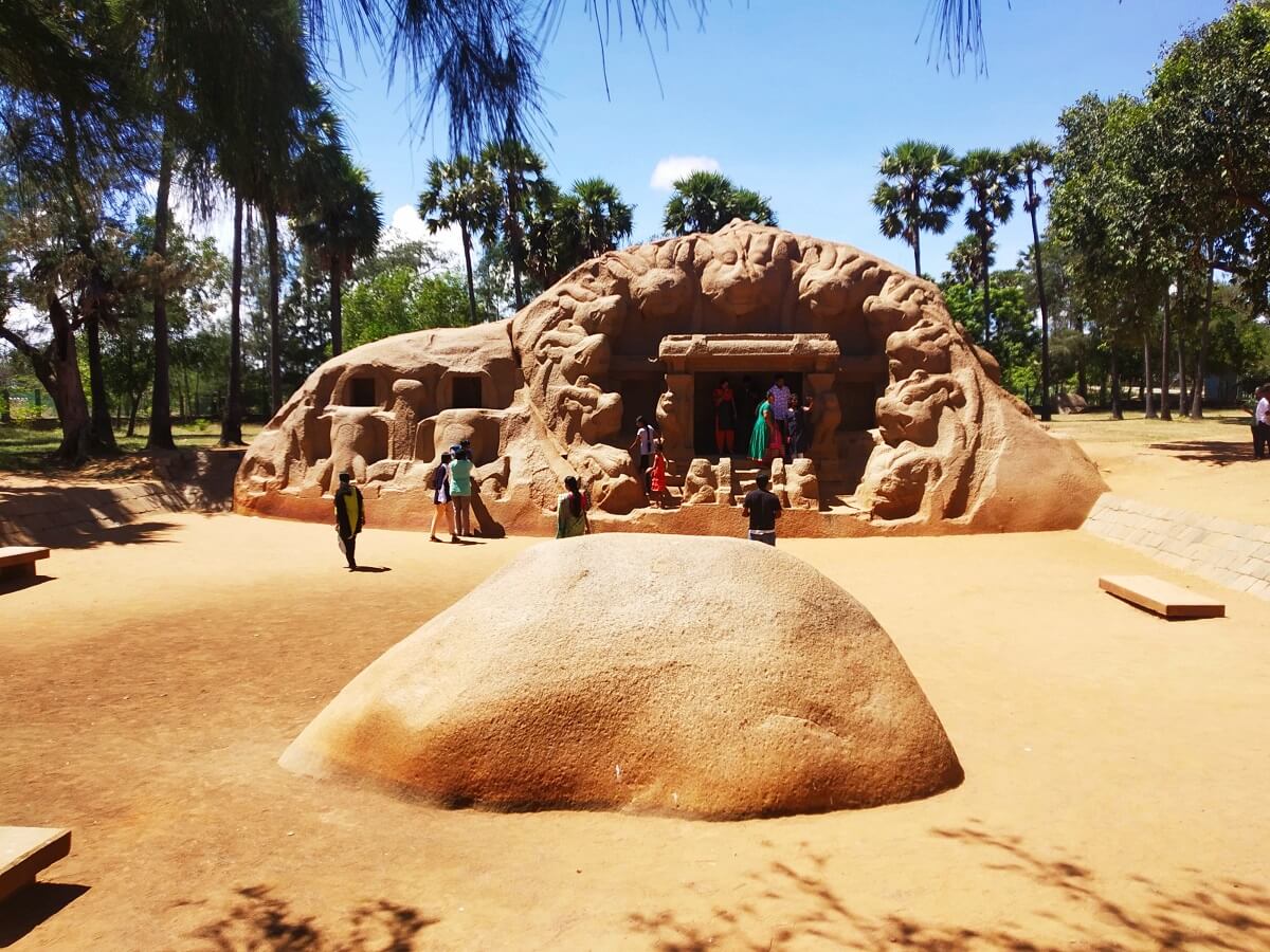 Tiger Cave Mahabalipuram Tamil Nadu