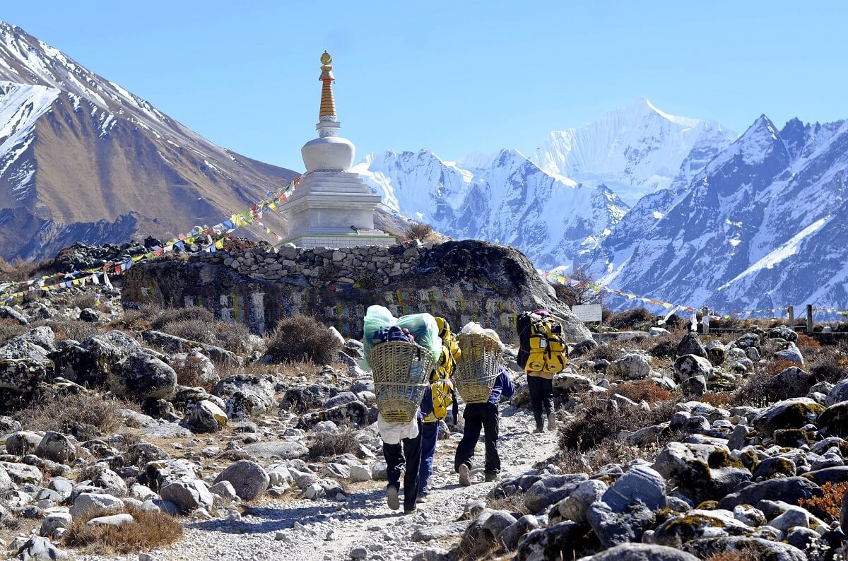 Trekking in Langtang, Nepal