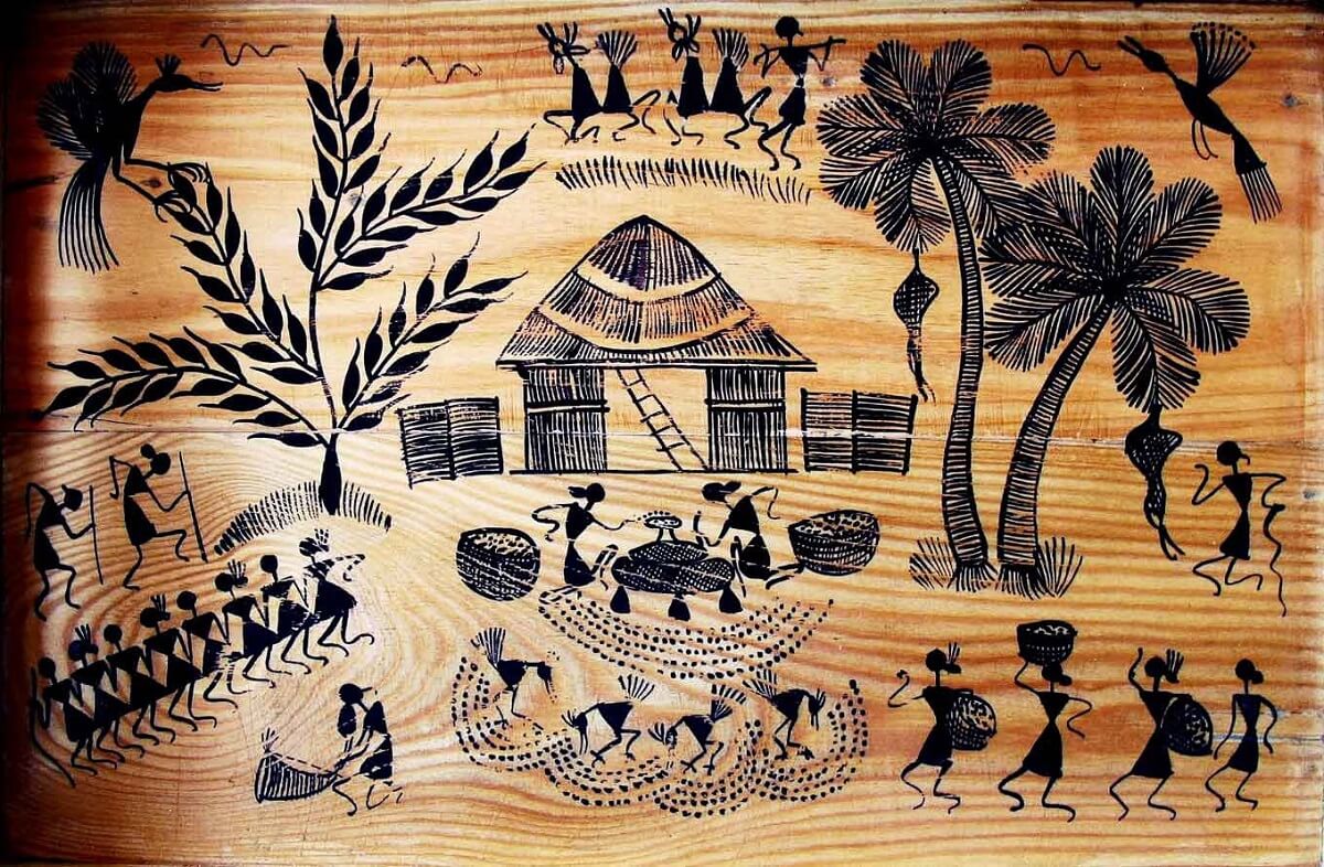 Warli Paintings, Maharashtra