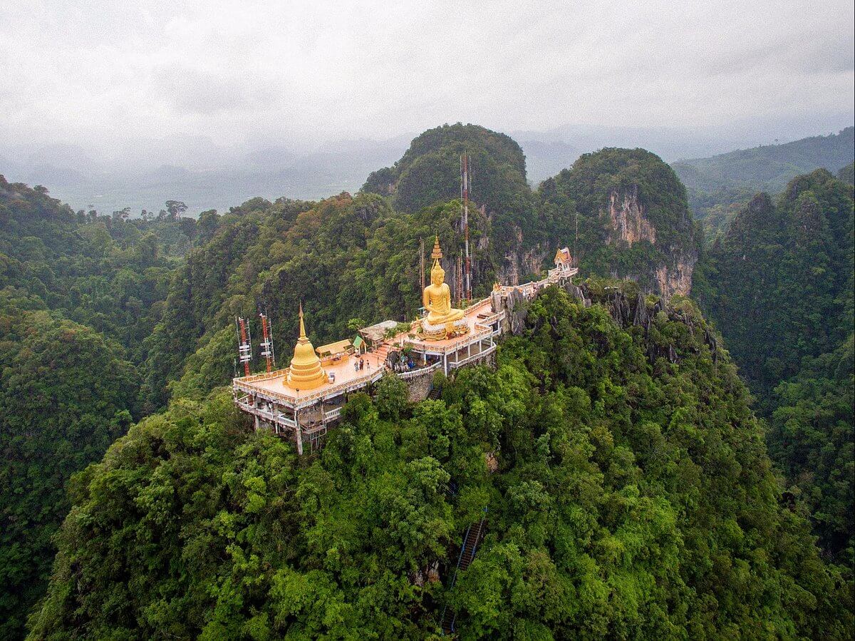 Wat Tham Sua Temple Krabi Thailand