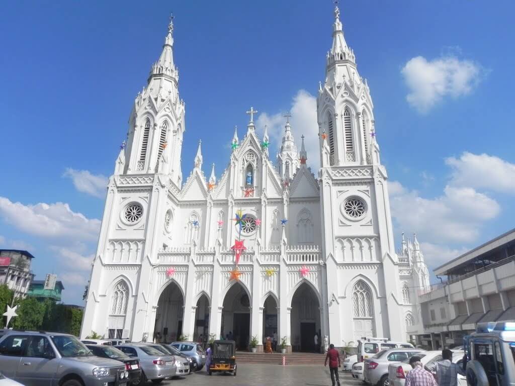 Basilica of Our Lady of Dolour’s, Thrissur Kerala