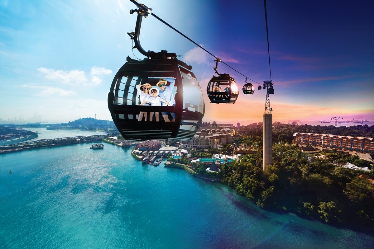 Cable Car in Singapore