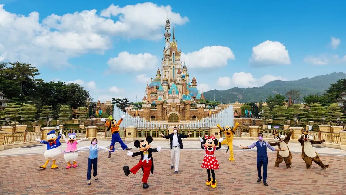 Disneyland in Hong Kong