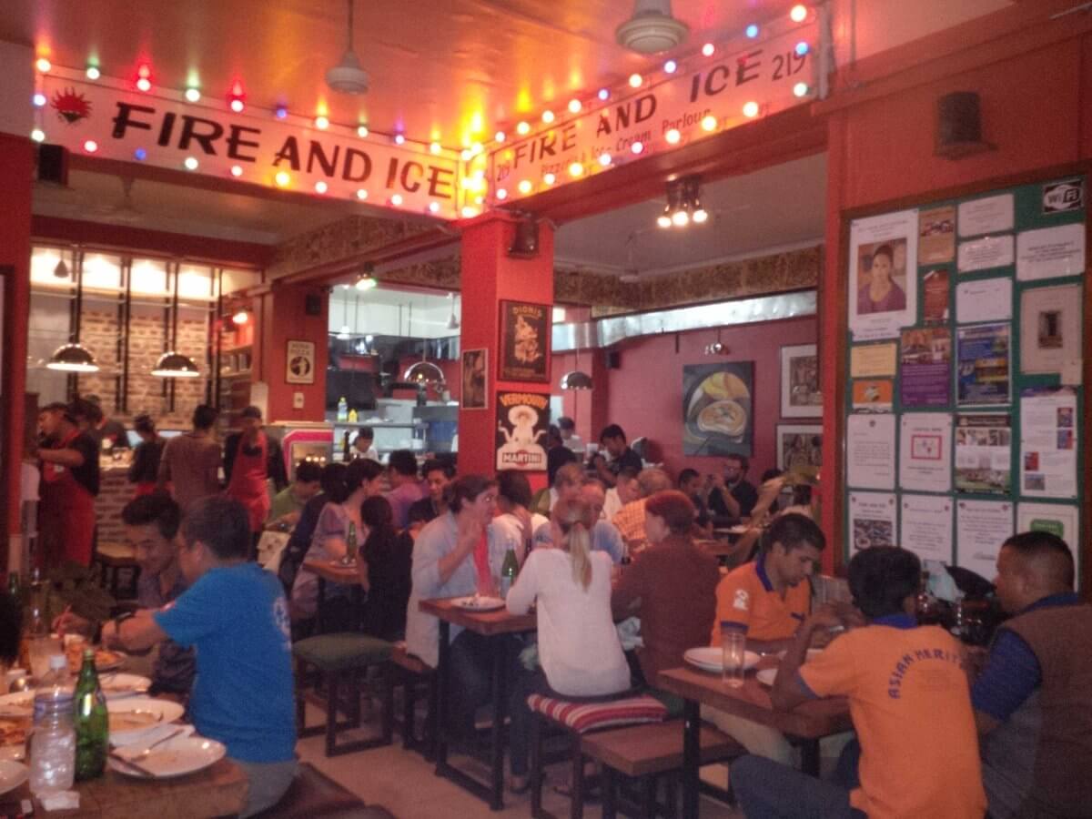 Fire and Ice Restaurant Kathmandu Nepal