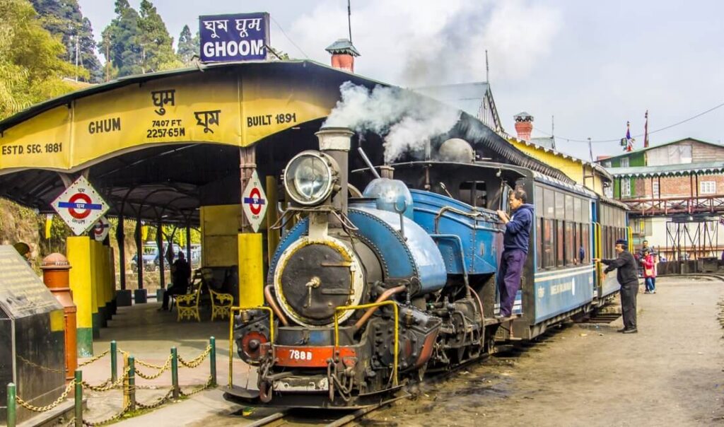 Enjoy a night ride on the Darjeeling toy train during the Ghum Festival Darjeeling, Detail Inside