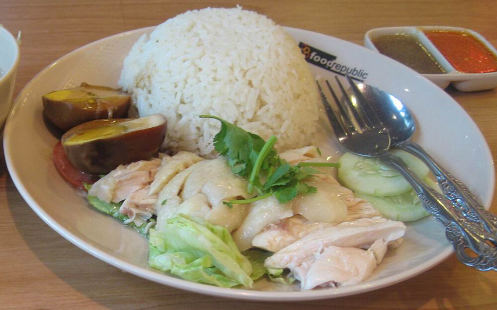 Hainanese Chicken Rice Singapore