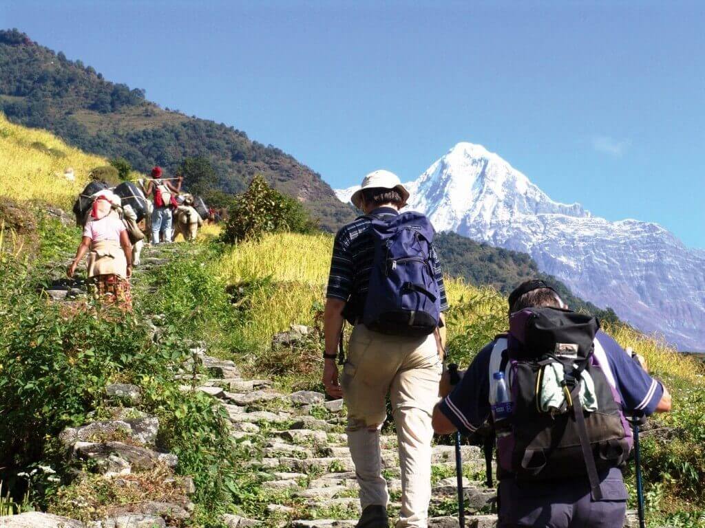 Low altitude trekking Pokhara Nepal