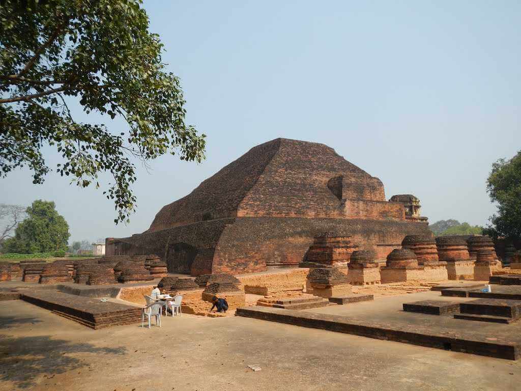 The Great Stupa Nalanda Bihar