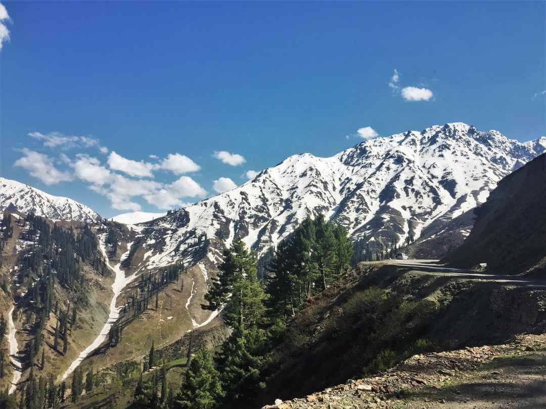 Viewpoint Sadhna Pass Jammu and Kashmir