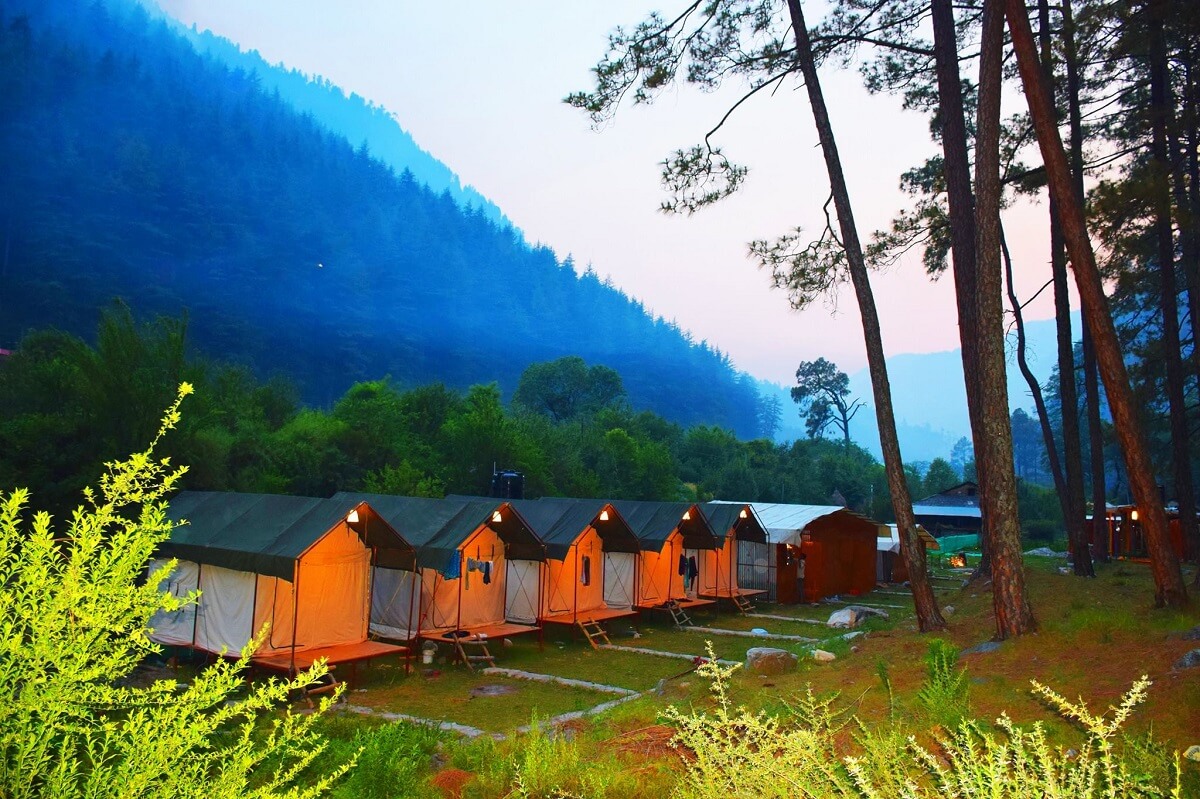Camping in Kasol Himachal