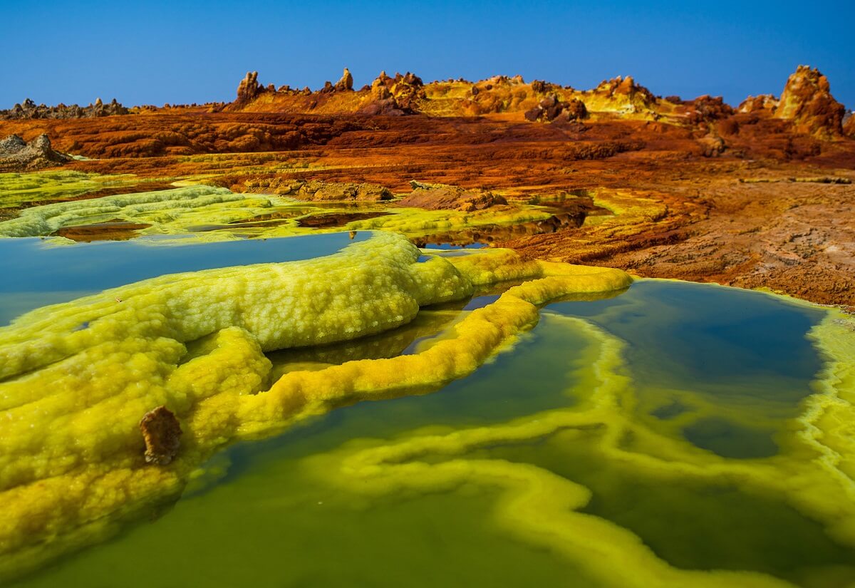 Danakil Desert of East Africa
