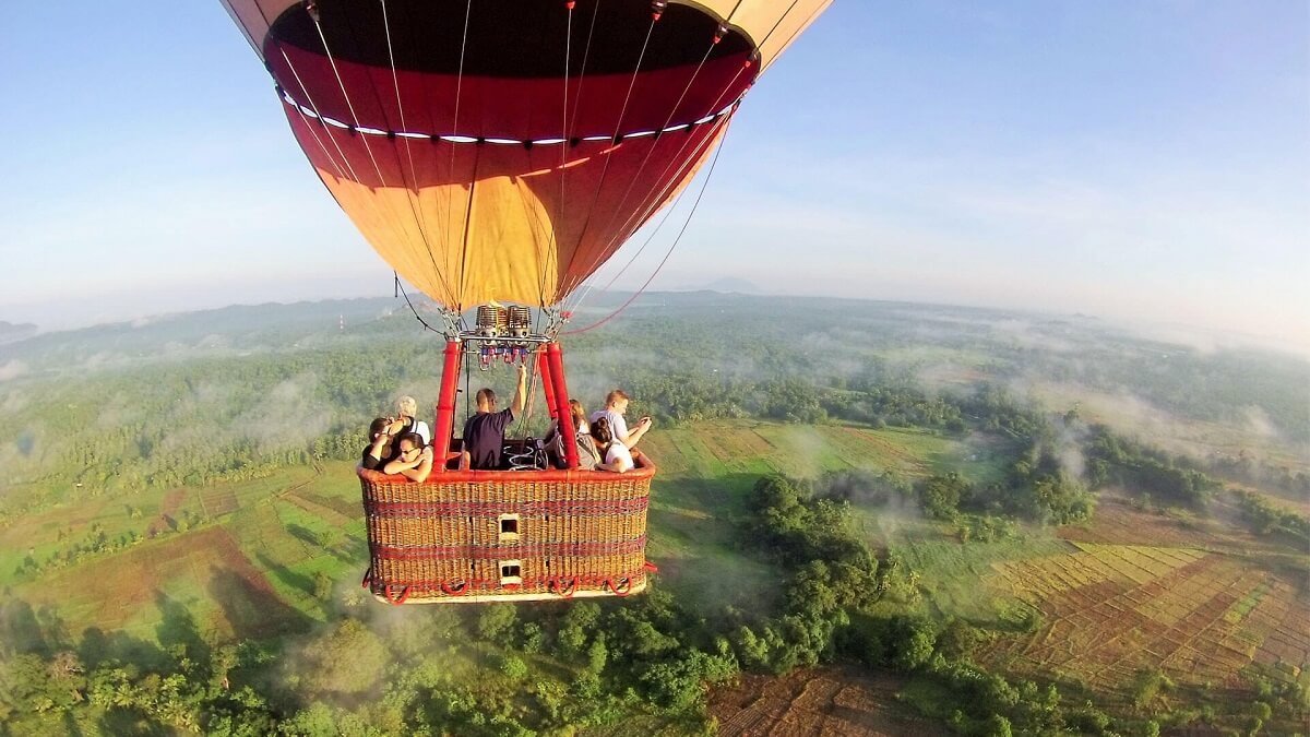 Hot Air Balloon Ride Sigiriya Sri Lanka