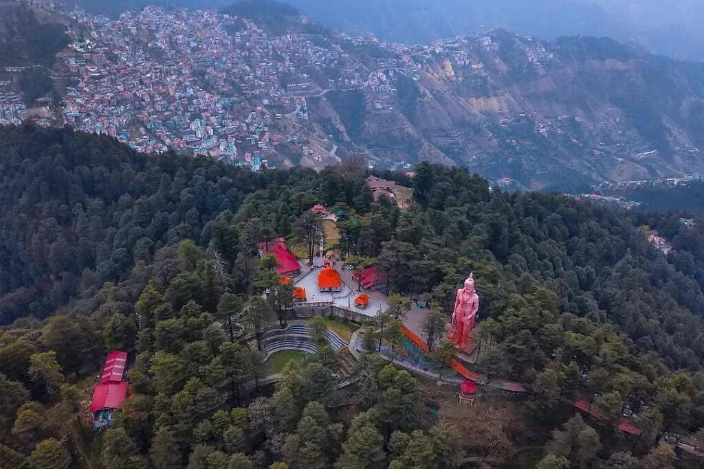 Jakhoo Hill and Temple Shimla Himachal