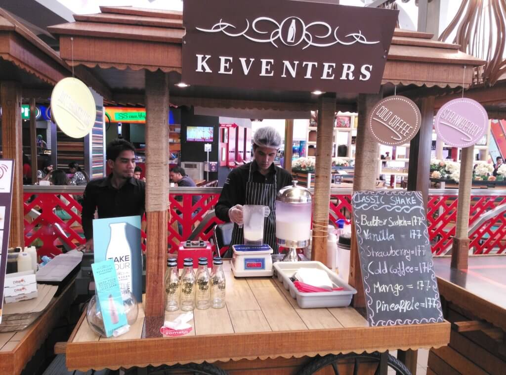 Keventers Milkshake Connaught Place Delhi
