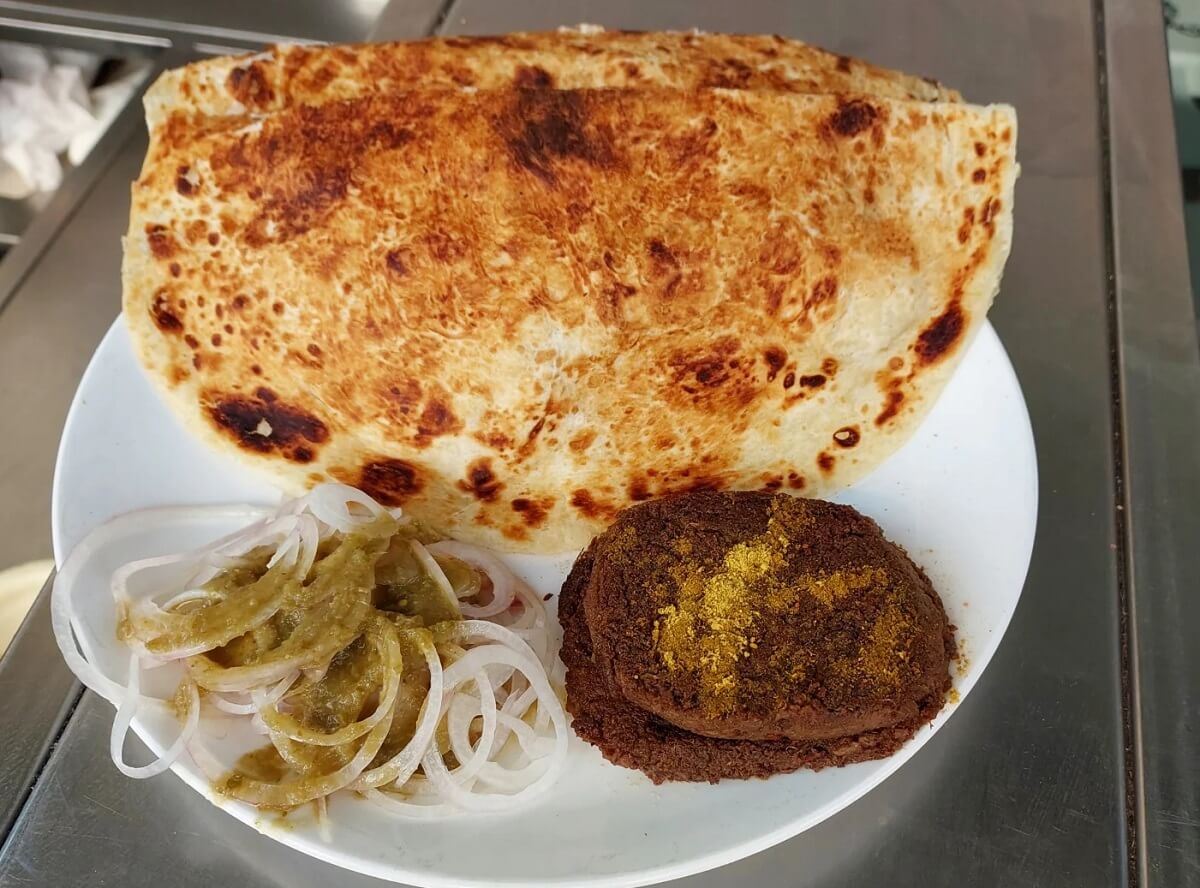 Lucknow Parantha Veg Kabab