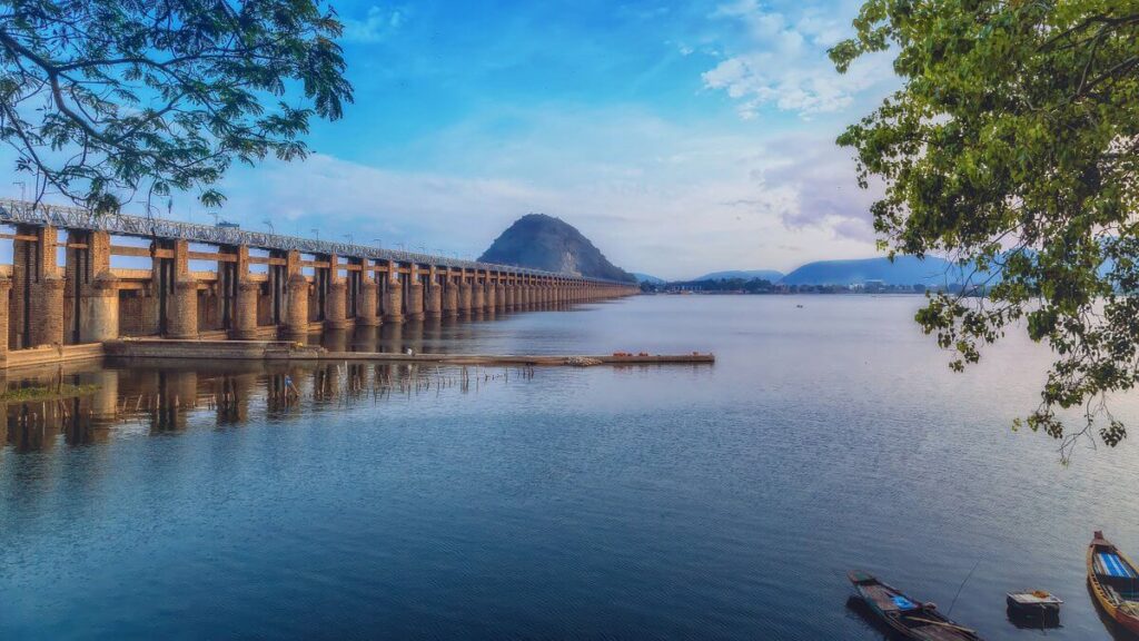 Prakasam Barrage Vijayawada Andhra Pradesh