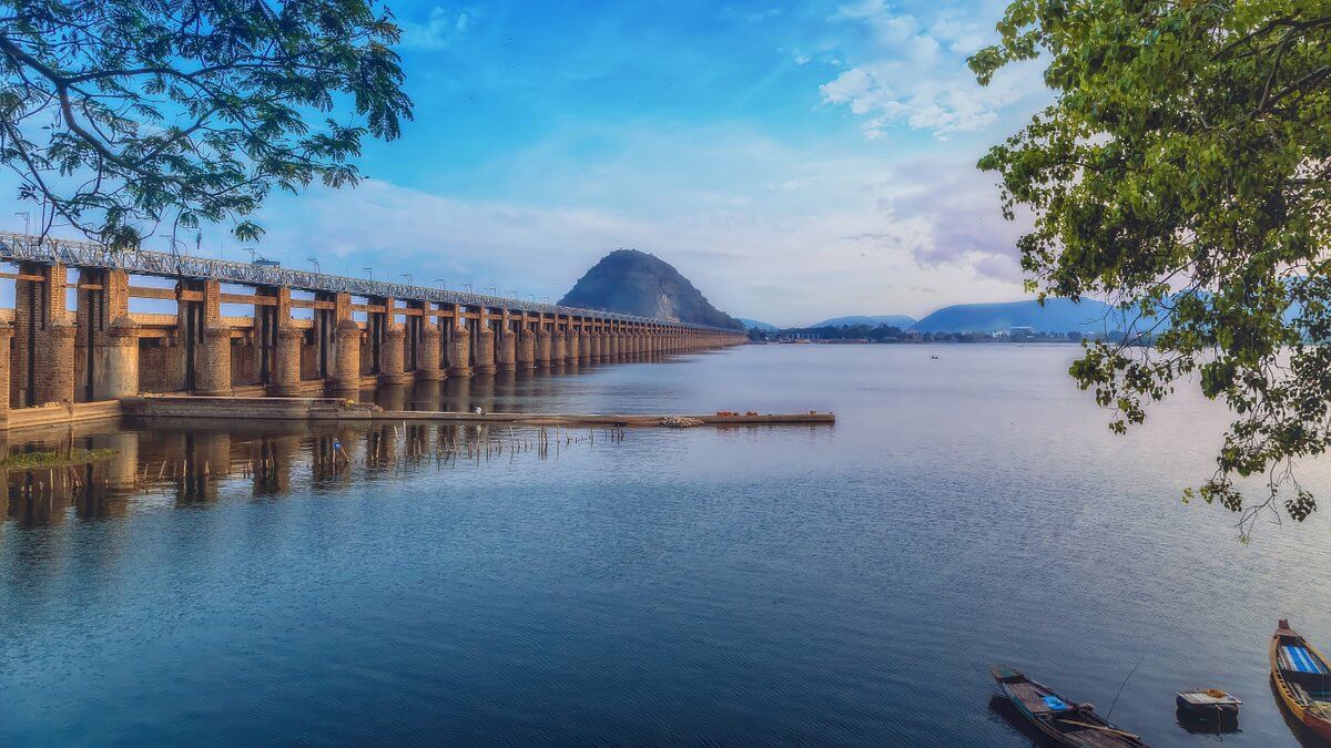 Prakasam Barrage Vijayawada Andhra Pradesh