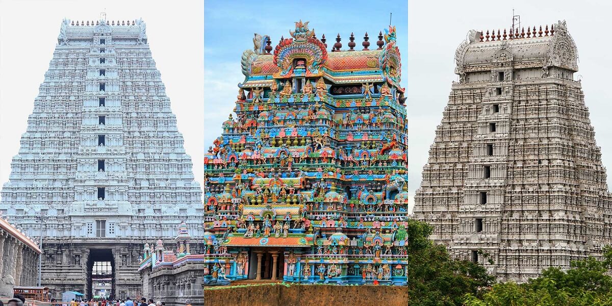 Shiva temples in Pancha Bhoota Stalam Kanchipuram Tamil Nadu