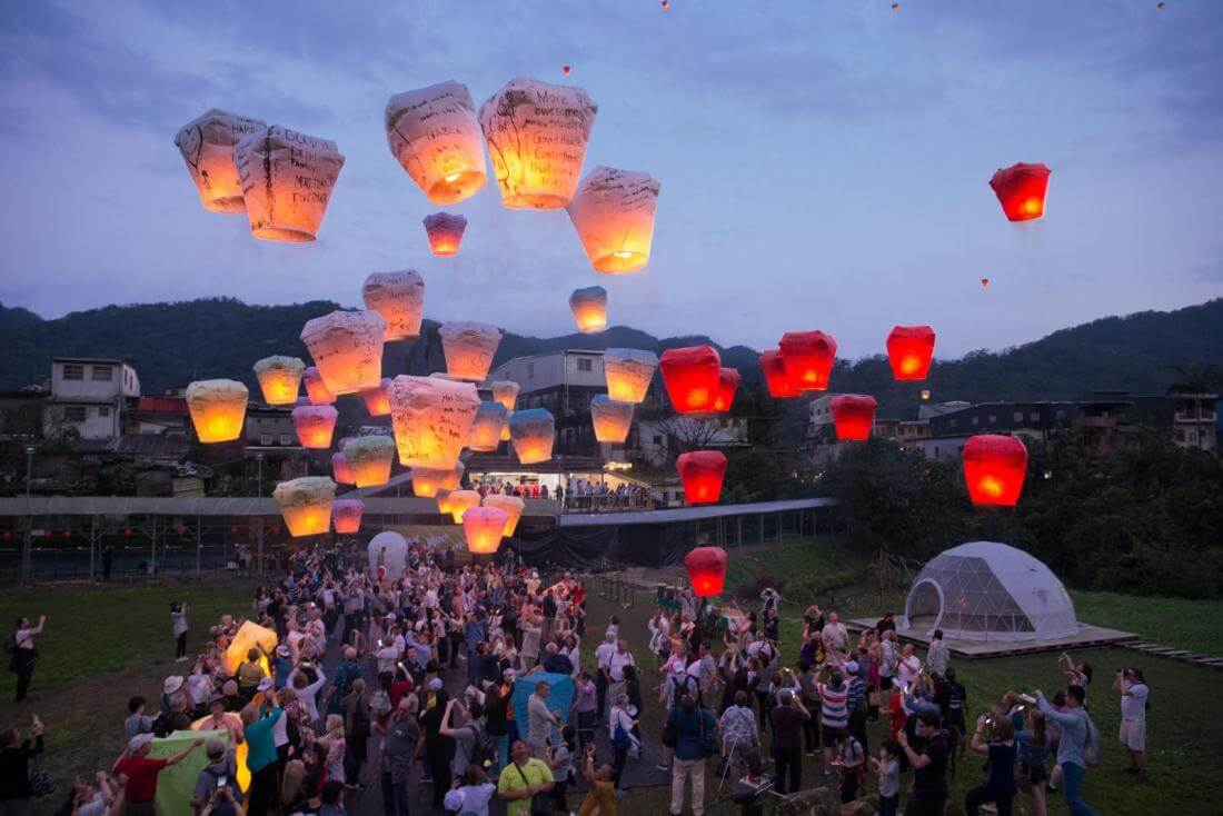 Taiwan's Pingxi Lantern Festival