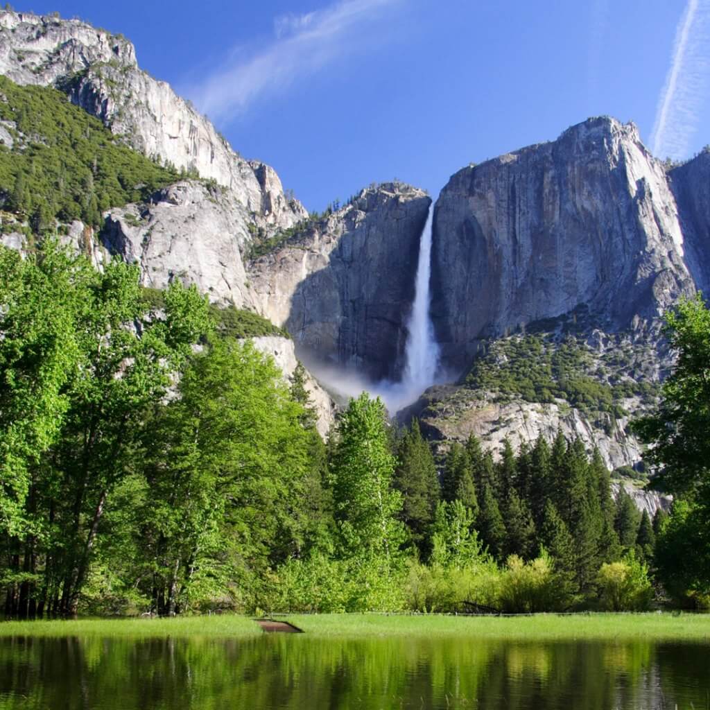 The Yosemite Falls